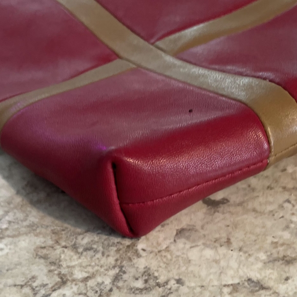 Red and Brown Women's Andrew Marc Handbag - Picture 11 of 15